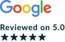 Review rating badge